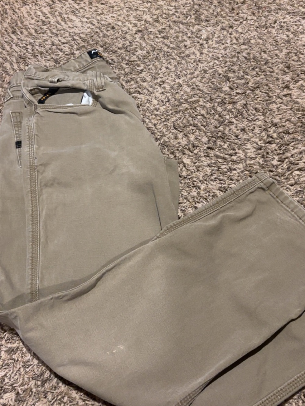 Ariat Straight Men's Jeans in Light Khaki